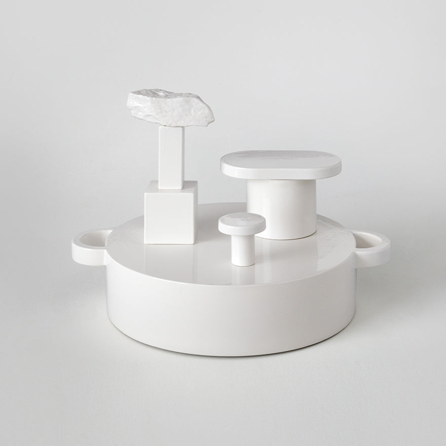 Nathalie Du Pasquier <br><em>Paesaggi - Tondo Bianco</em>, 2022