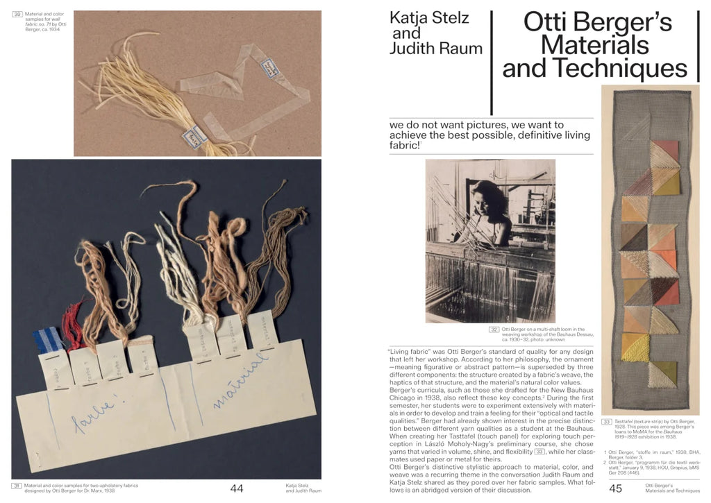 Otti Berger - Weaving for Modernist Architecture