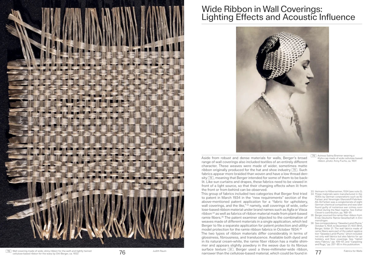 Otti Berger - Weaving for Modernist Architecture