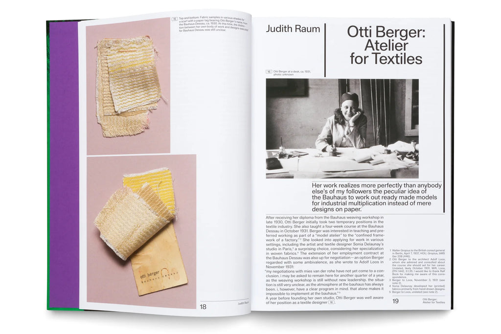 Otti Berger - Weaving for Modernist Architecture