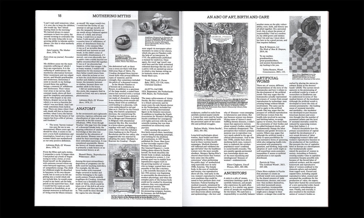 Mothering Myths - An ABC of Art, Birth and Care