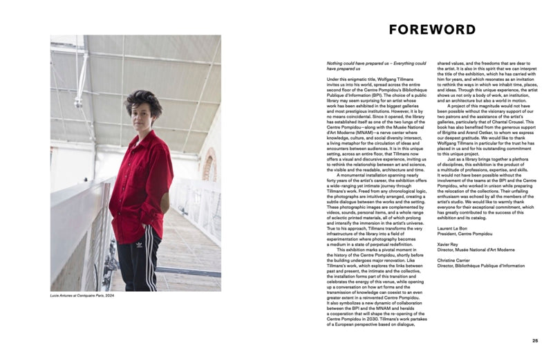 Wolfgang Tillmans - Nothing could have prepared us - Everything could have prepared us