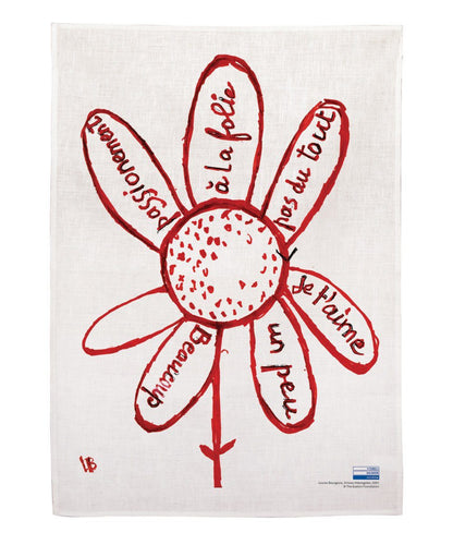 Louise Bourgeois - "Virtues Theologales" Tea Towel