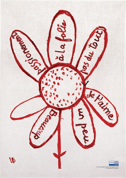 Louise Bourgeois - "Virtues Theologales" Tea Towel