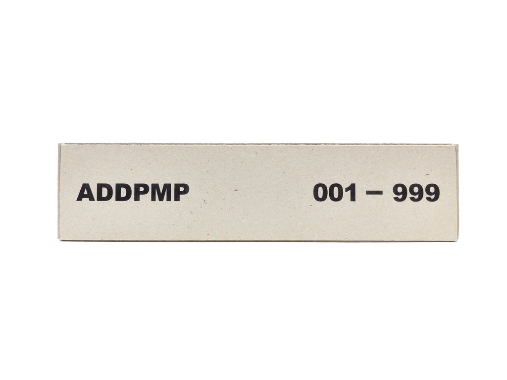 ADDPMP (Attention Deficit Disorder Prosthetic Memory Program) 001-999