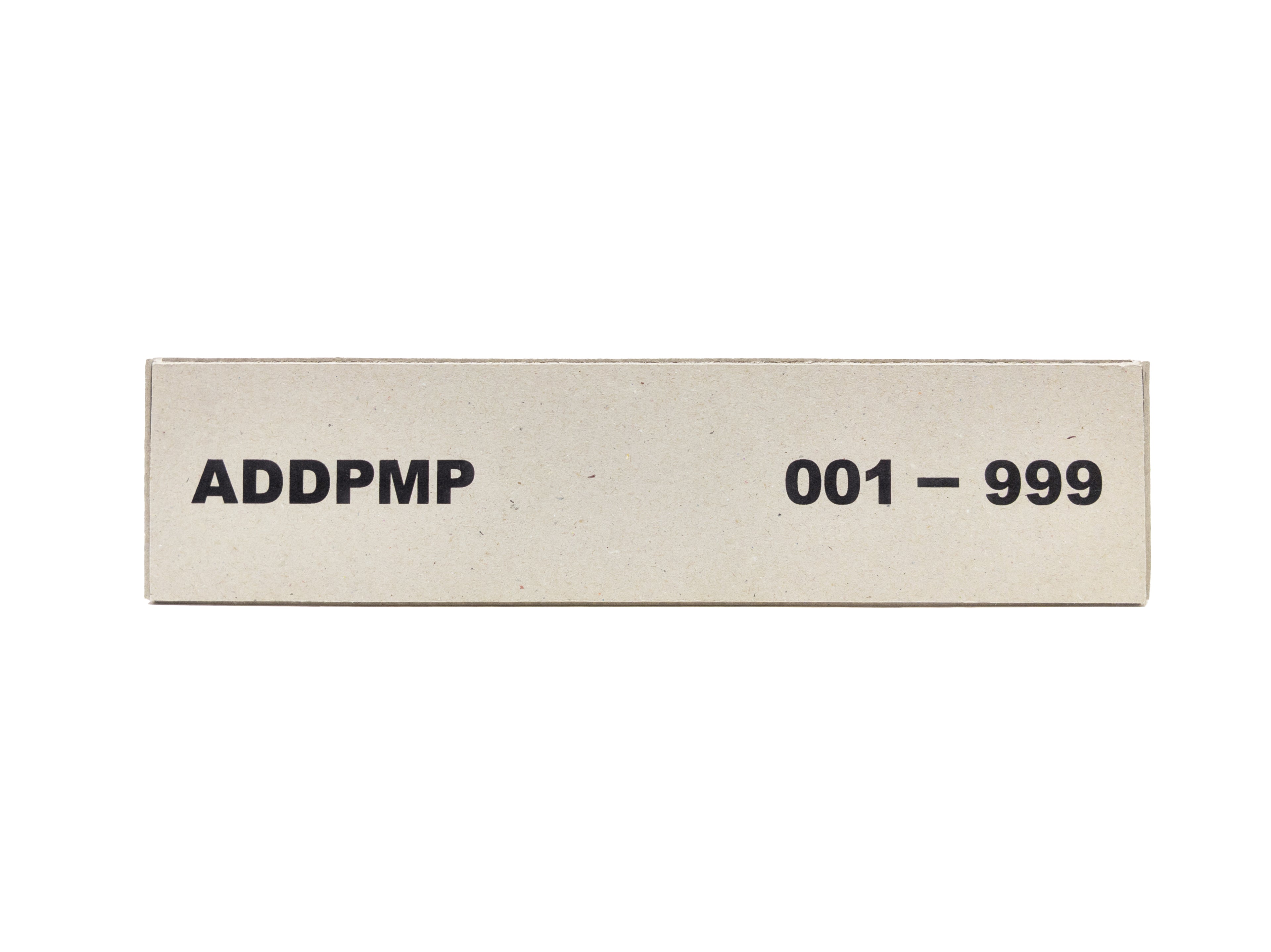 ADDPMP (Attention Deficit Disorder Prosthetic Memory Program) 001-999