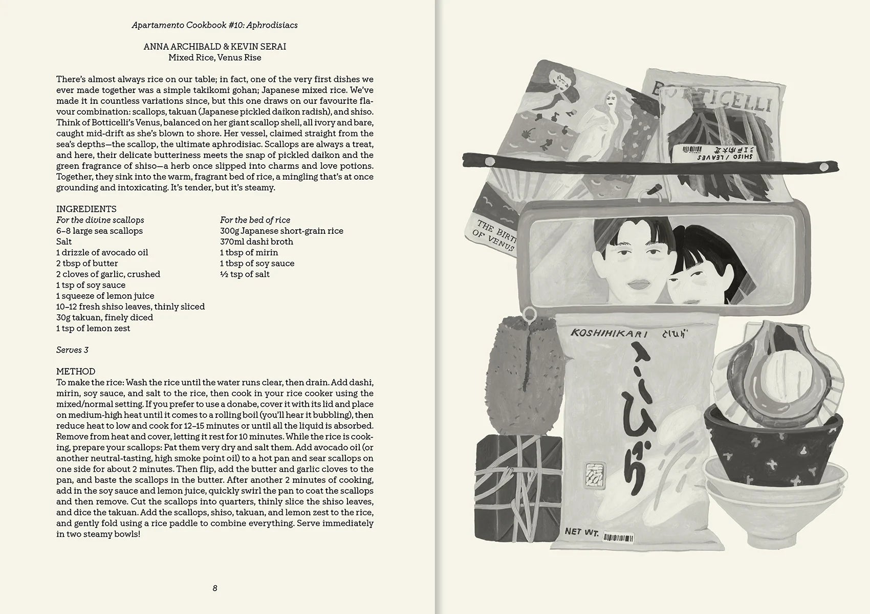 Apartamento Cookbook #10: APHRODISIACS