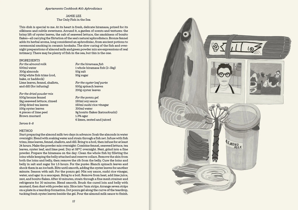 Apartamento Cookbook #10: APHRODISIACS