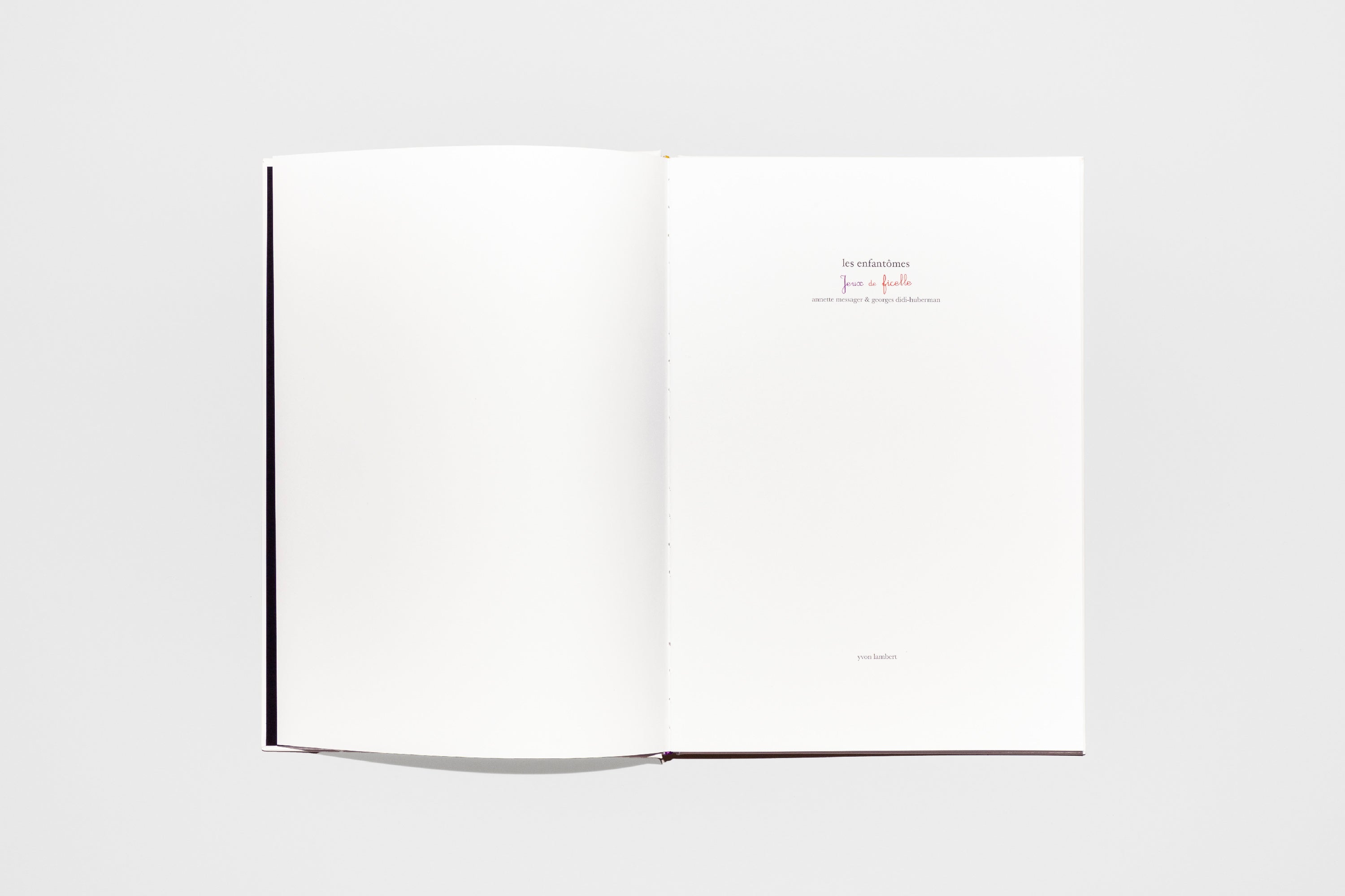 Annette Messager & Georges Didi-Huberman - Les Enfantômes