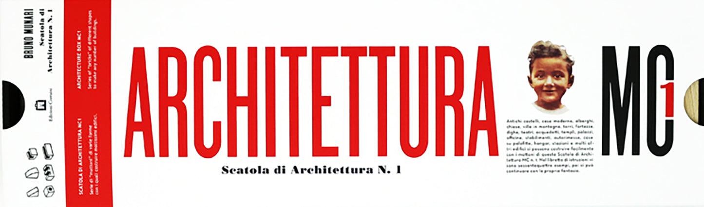 Bruno Munari - Scatola di architettura MC1