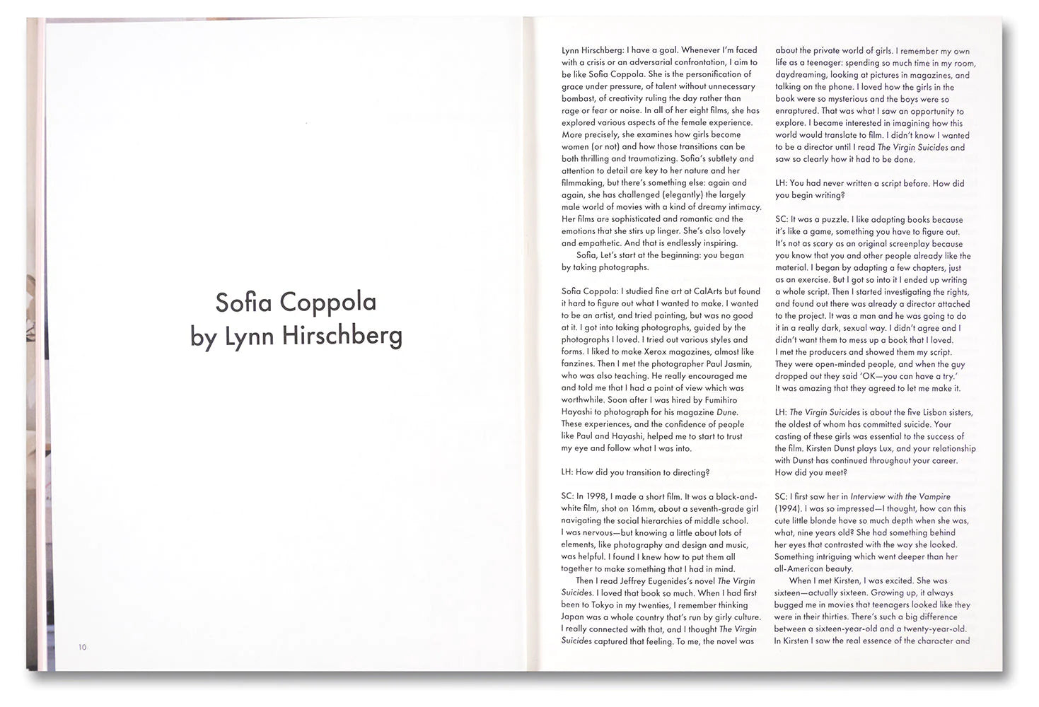 Sofia Coppola - Archive – Parallel Editions