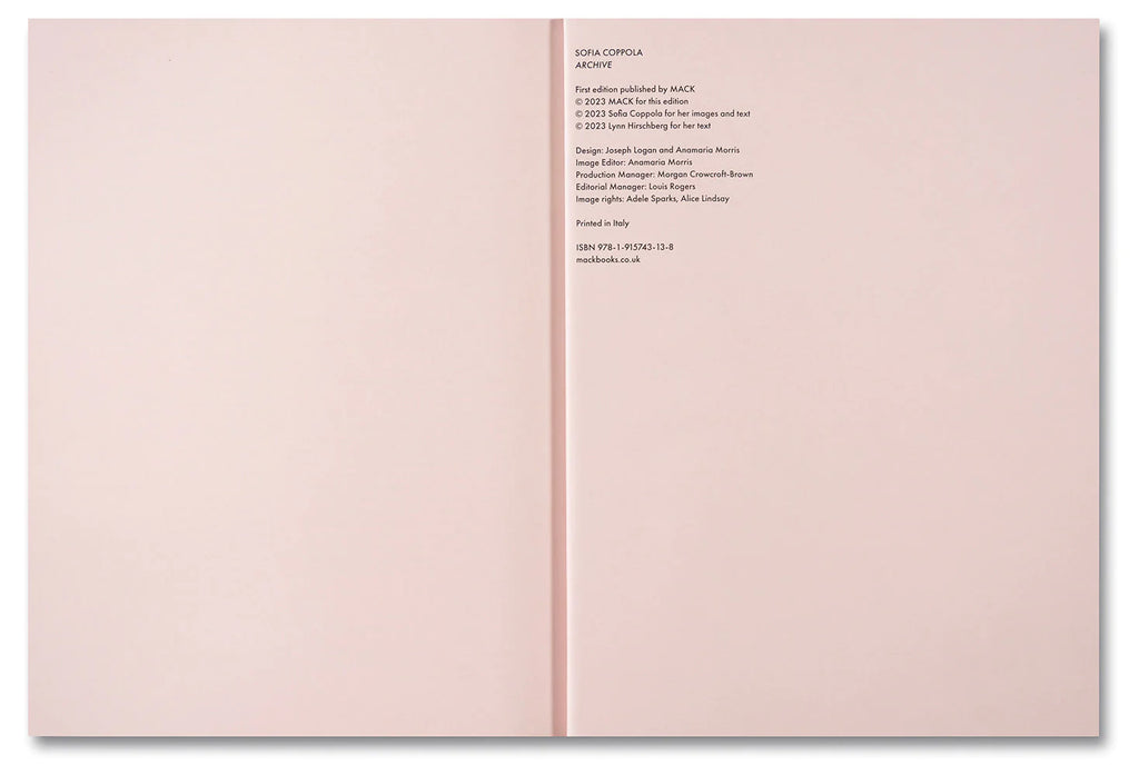 Sofia Coppola - Archive