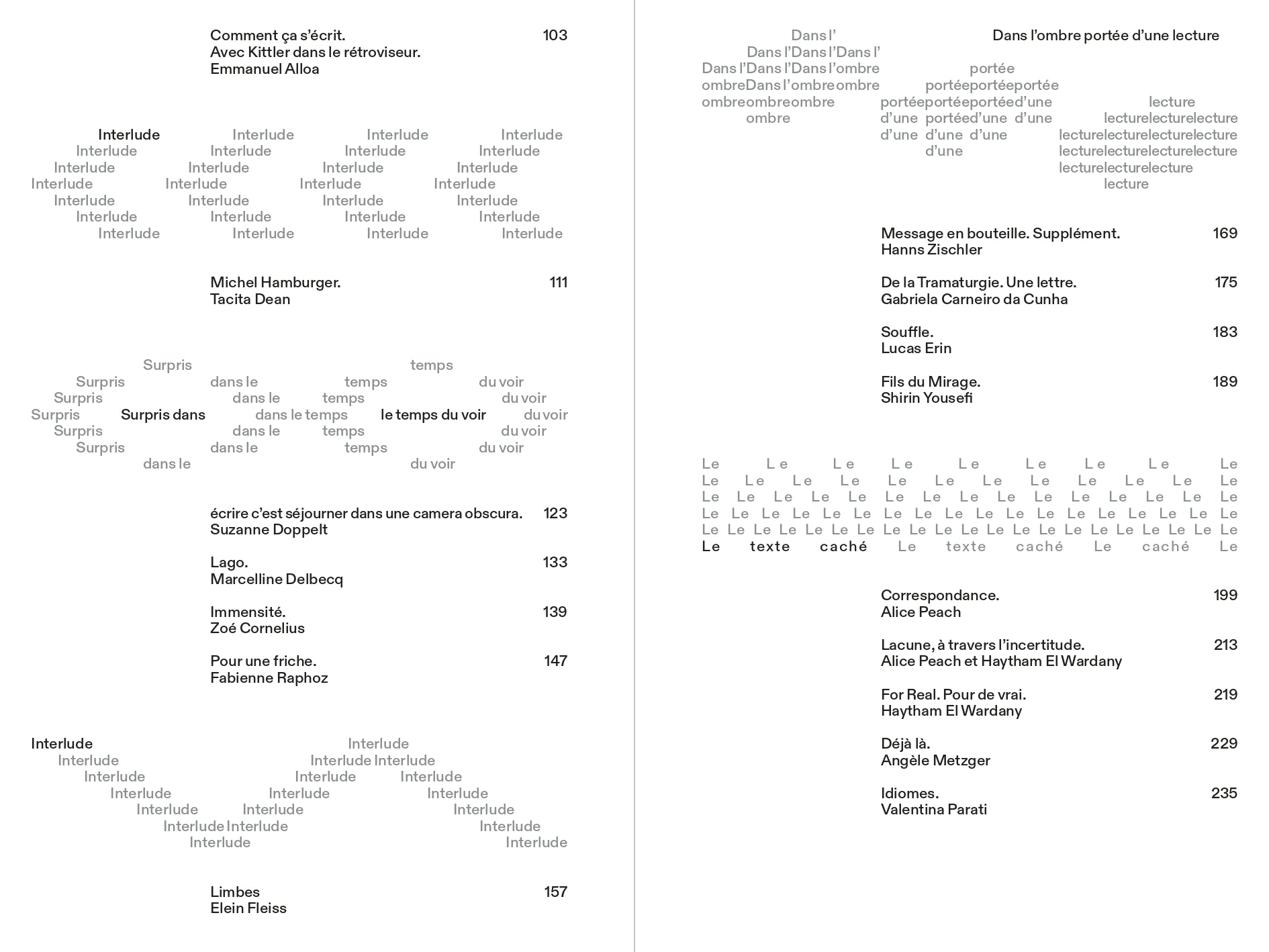 Federico Nicolao - L’Assemblée des écritures