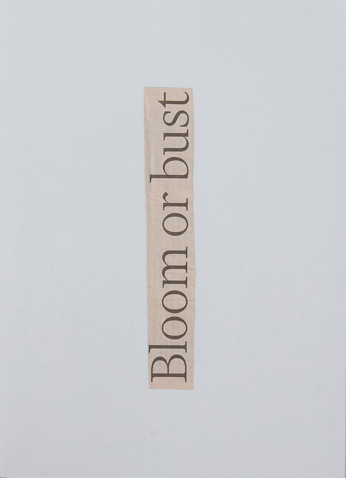 Alessio Bolzoni - Bloom or Bust