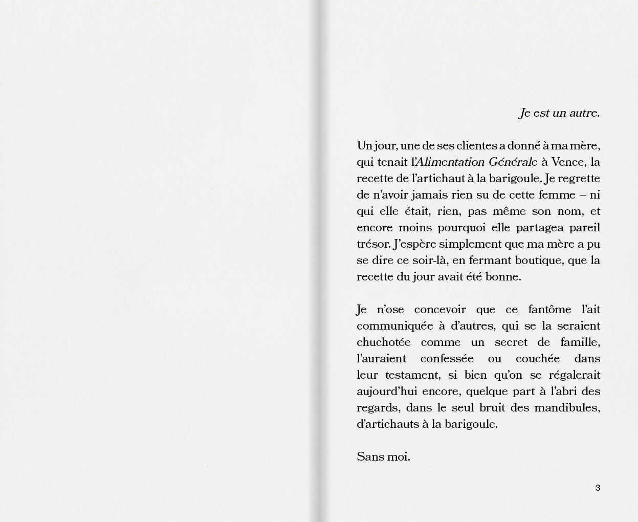 David Quéré, Yvon Lambert, Jean-Charles Blais - Barigoule &amp; Fariboles