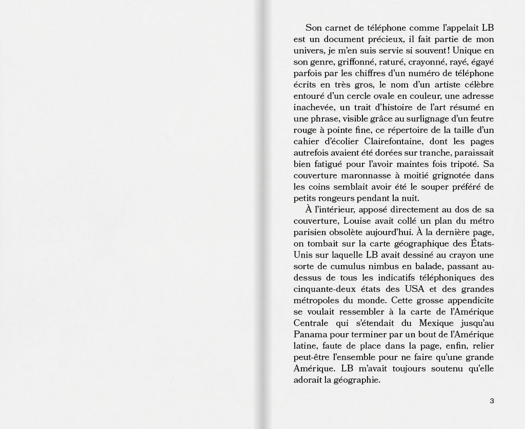 Brigitte Cornand - L’aide-mémoire de Louise Bourgeois