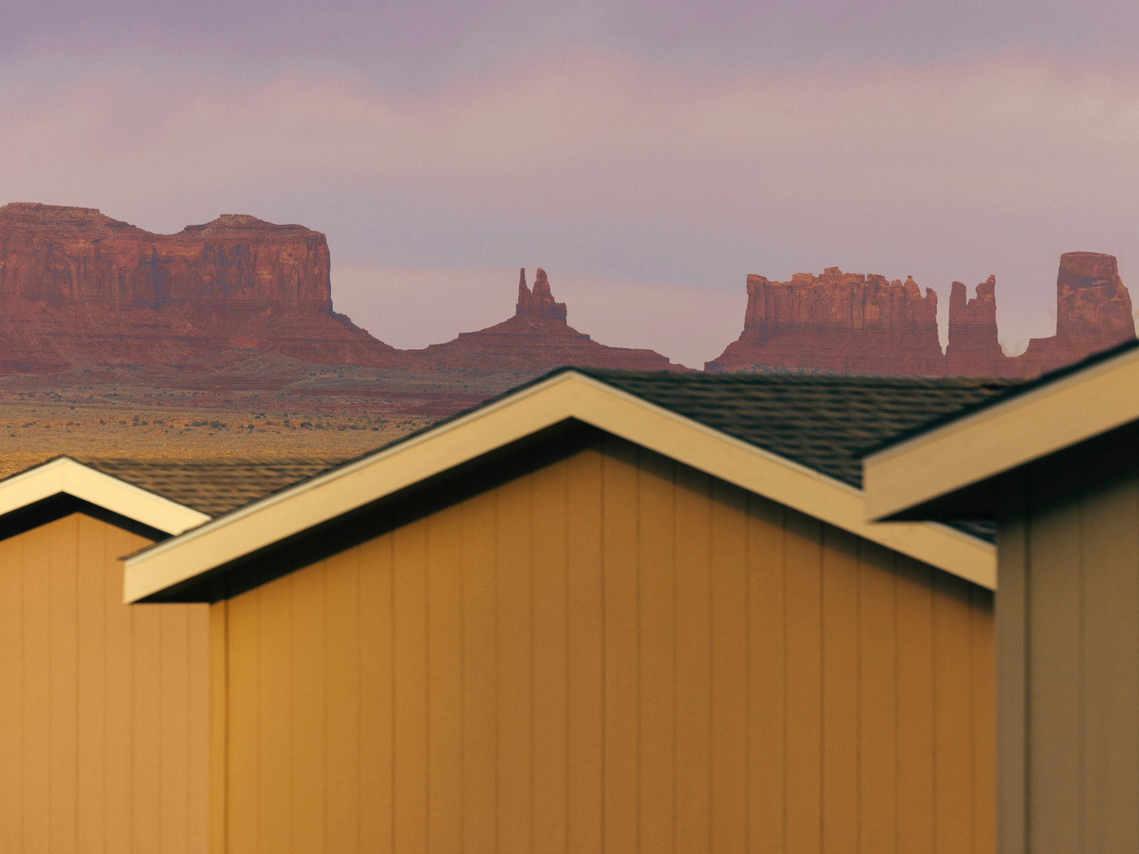 Romain Laprade - Cabanes, Monument Valley, 2024