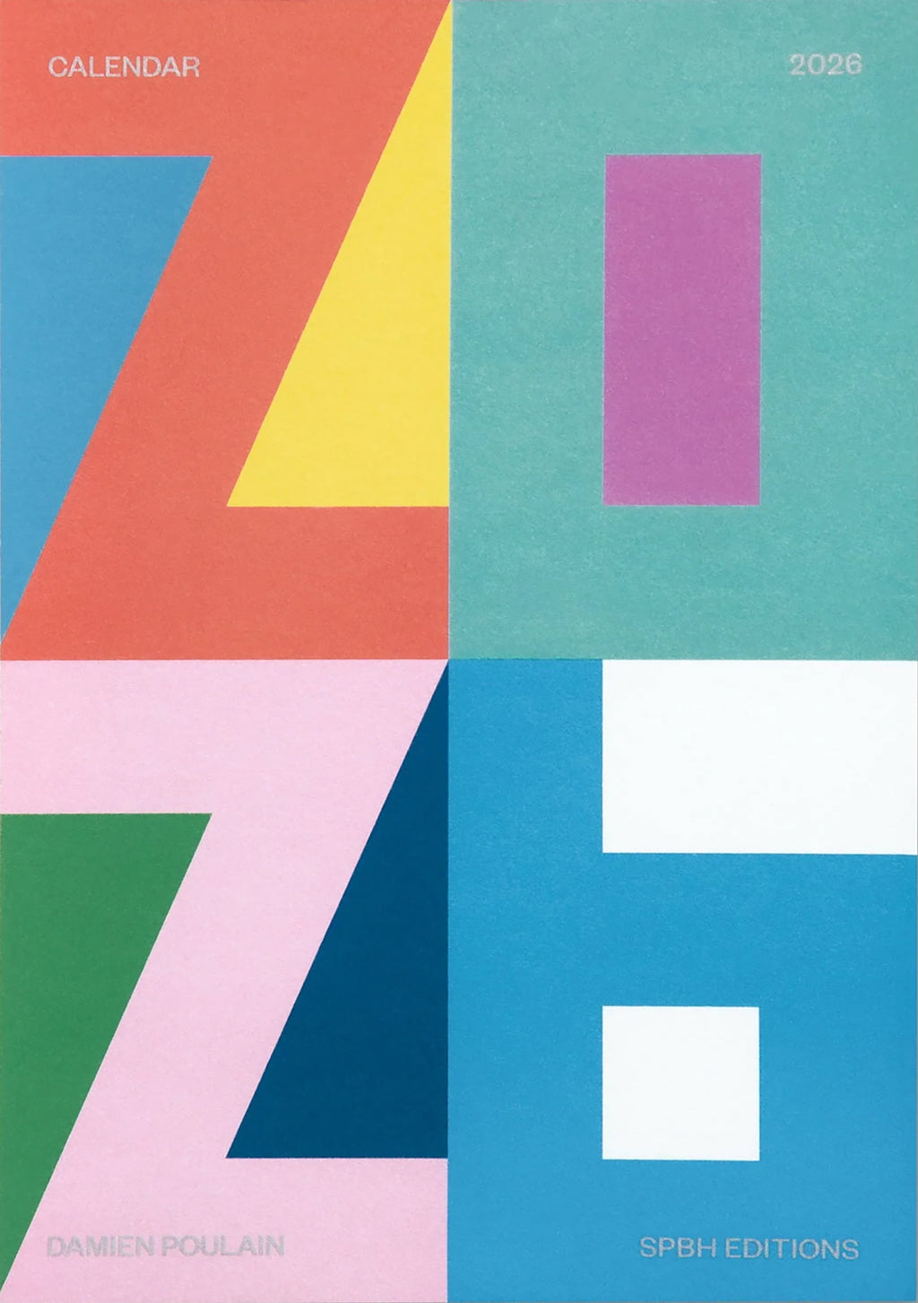 Damien Poulain - Page-A-Day (Calendar 2026)