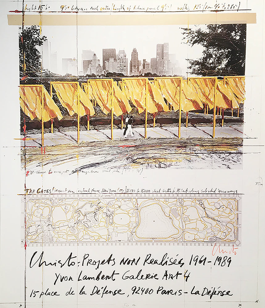Christo - Projets non réalisés (Poster)