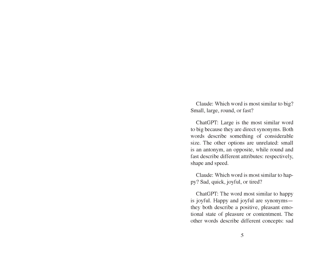 Claude Closky - A Conversation with ChatGPT