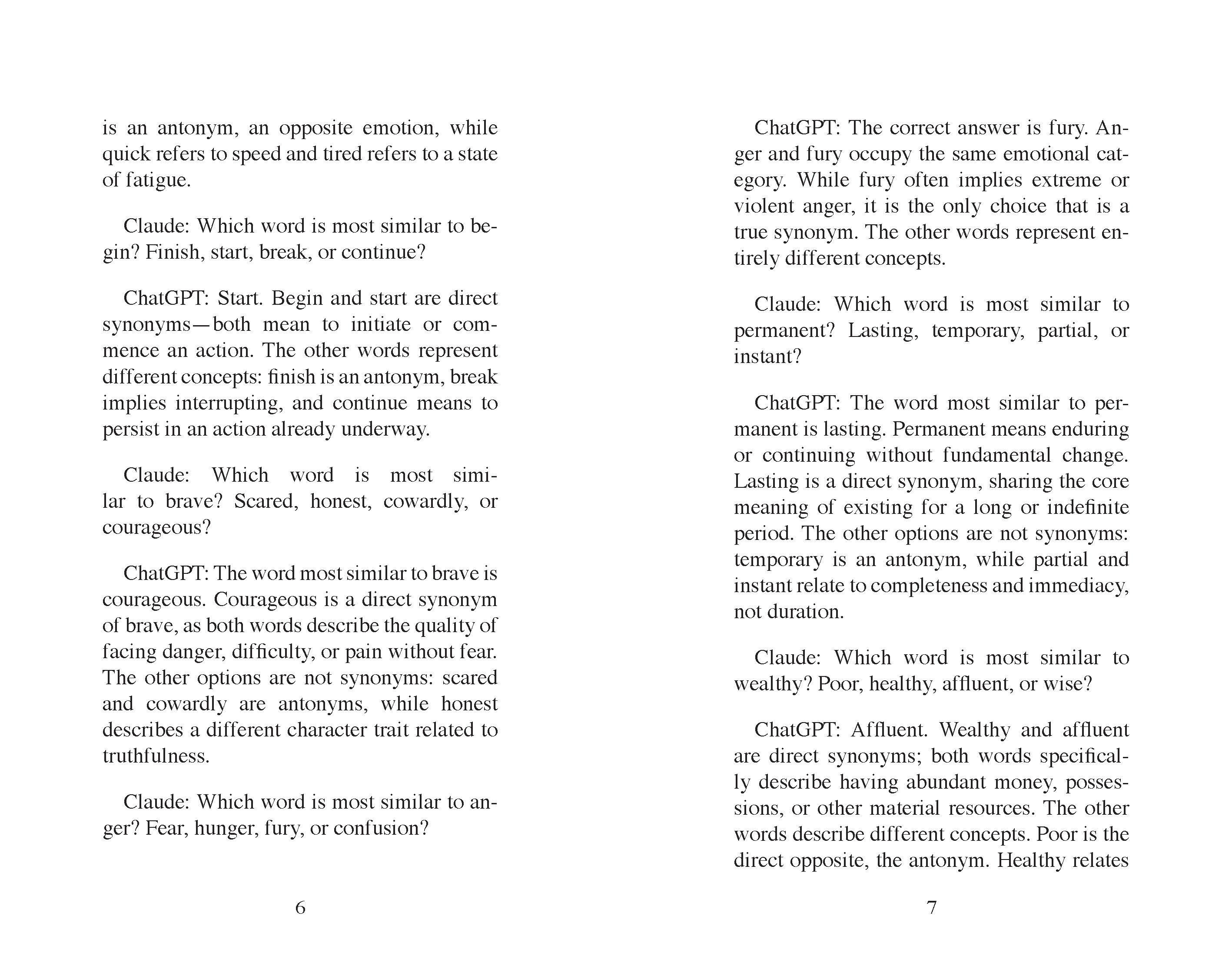 Claude Closky - A Conversation with ChatGPT