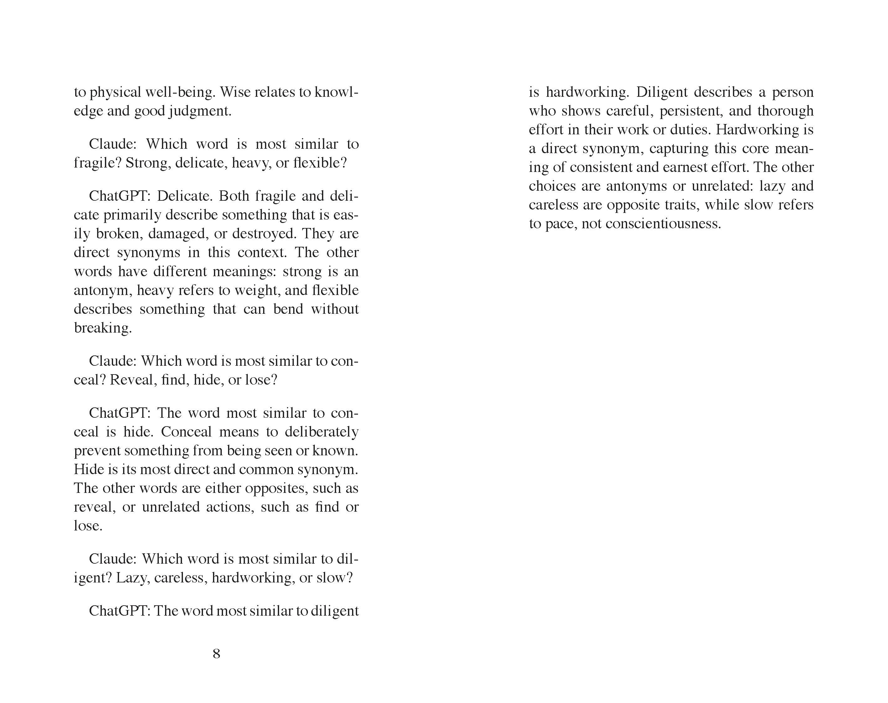 Claude Closky - A Conversation with ChatGPT