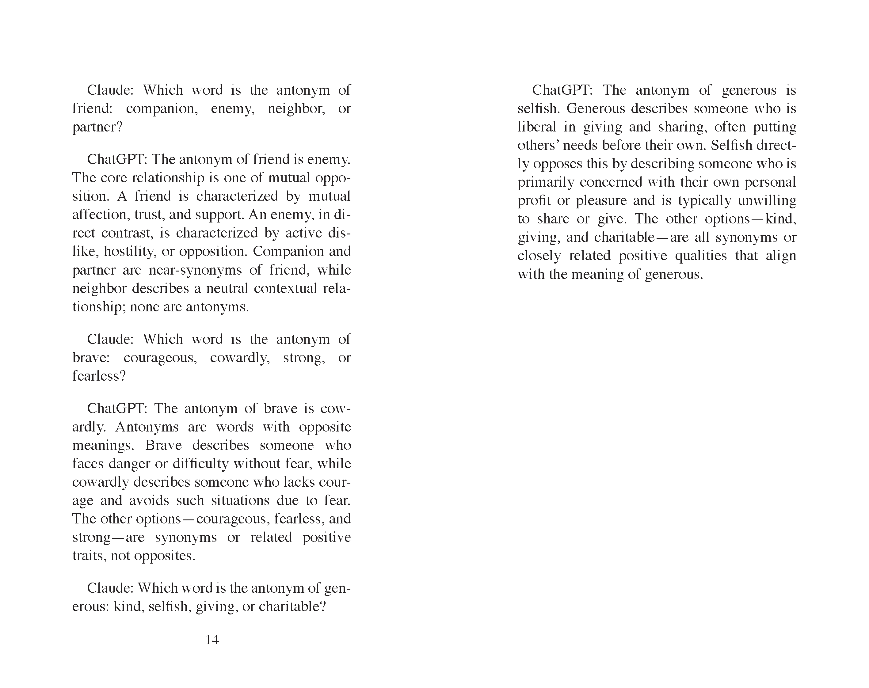 Claude Closky - A Conversation with ChatGPT
