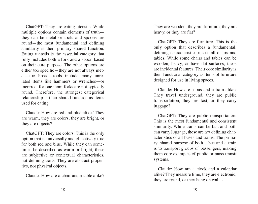 Claude Closky - A Conversation with ChatGPT