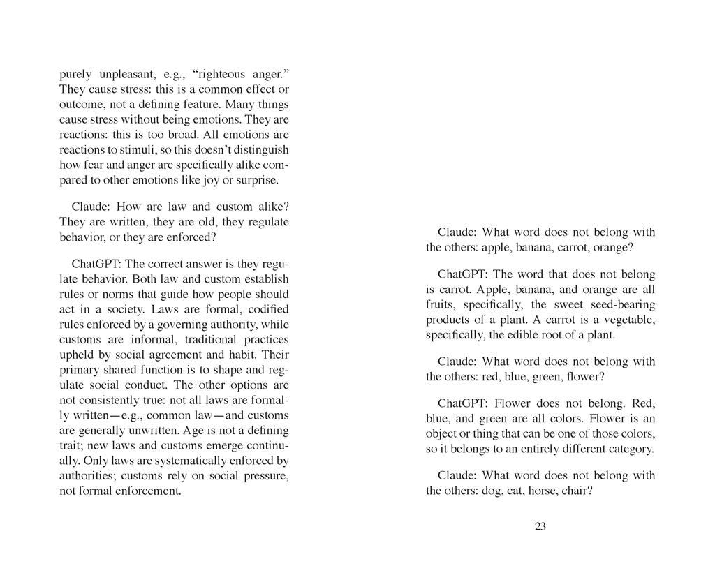 Claude Closky - A Conversation with ChatGPT