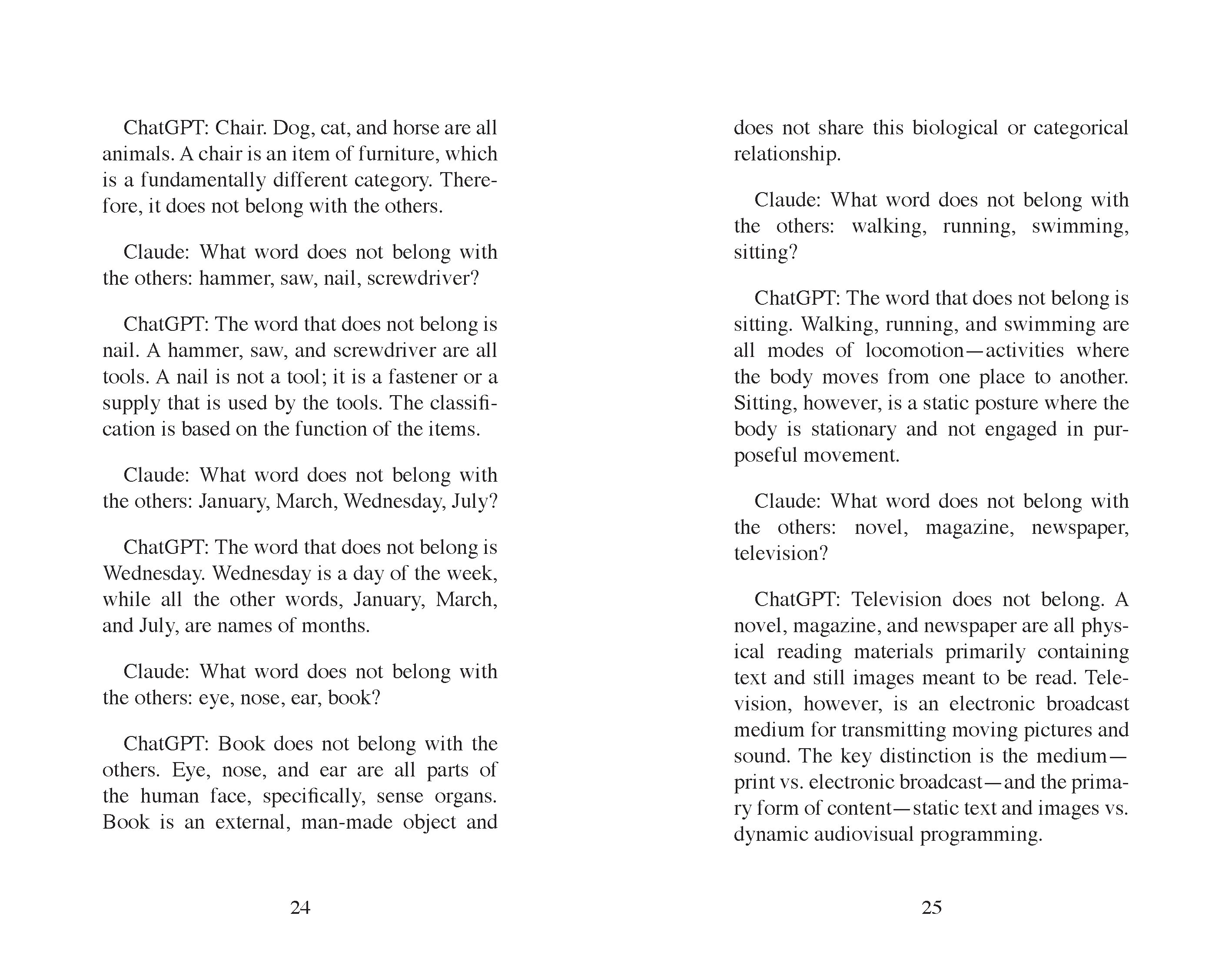 Claude Closky - A Conversation with ChatGPT