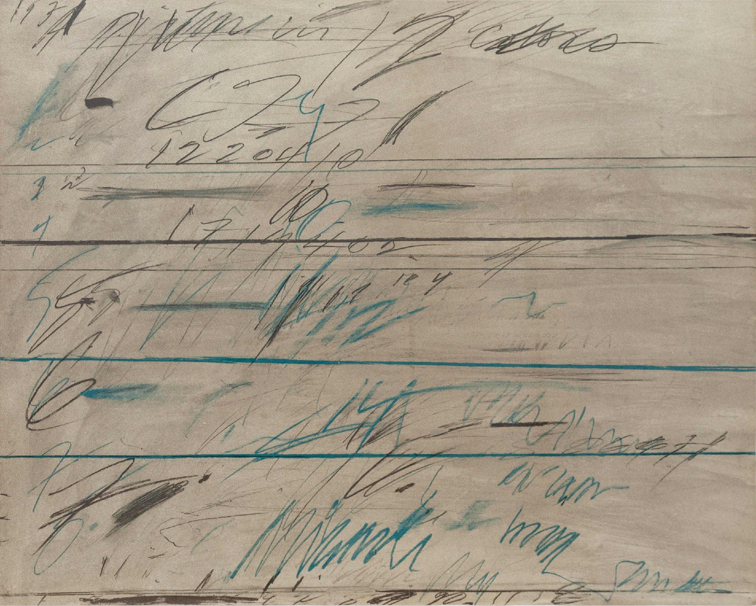 Cy Twombly - Untitled, 1971