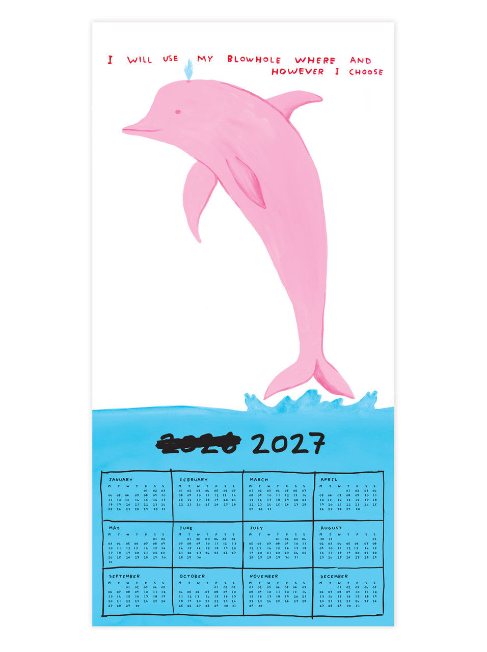 David Shrigley - Calendrier 2026
