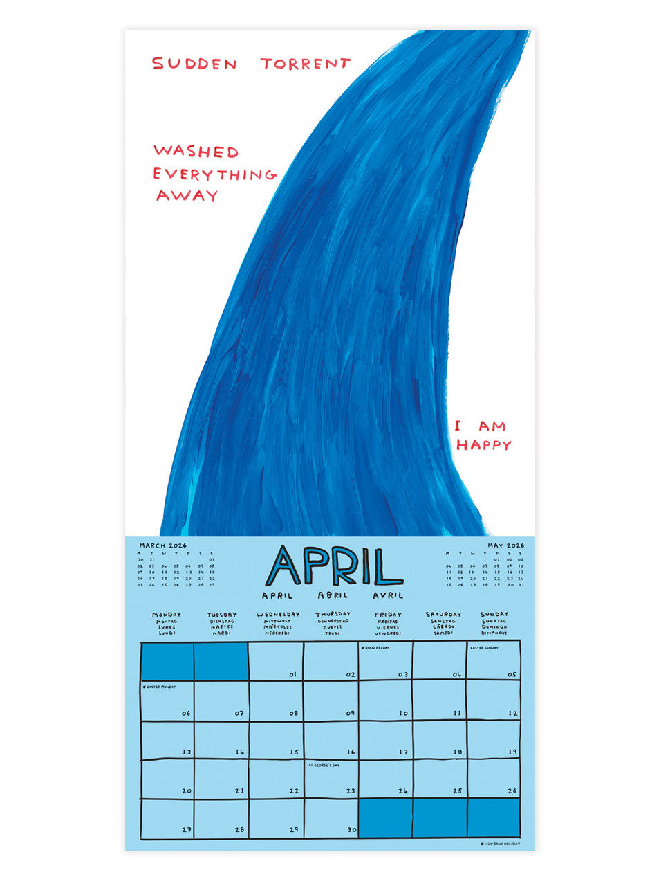 David Shrigley - Calendrier 2026