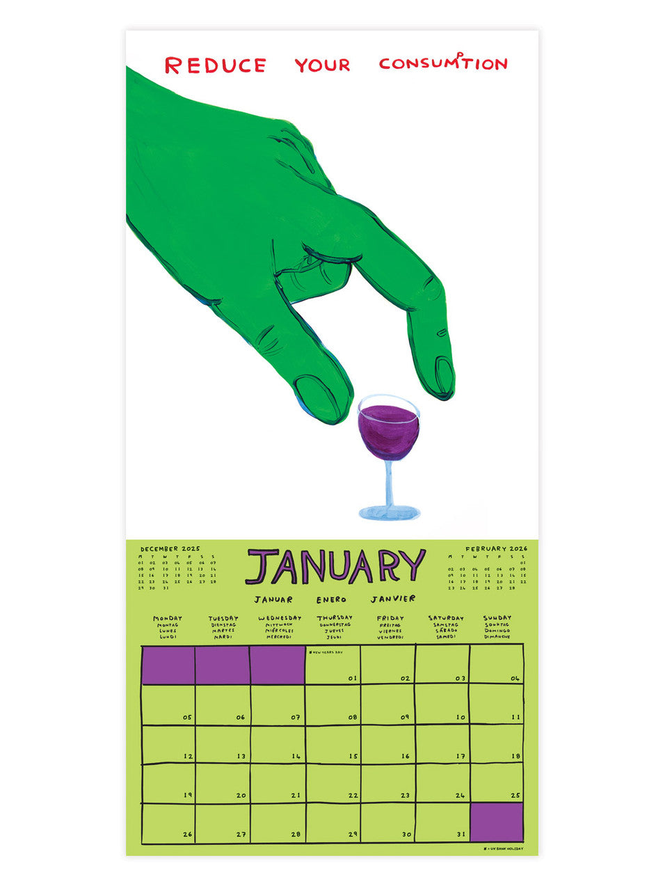 David Shrigley - 2026 Calendar