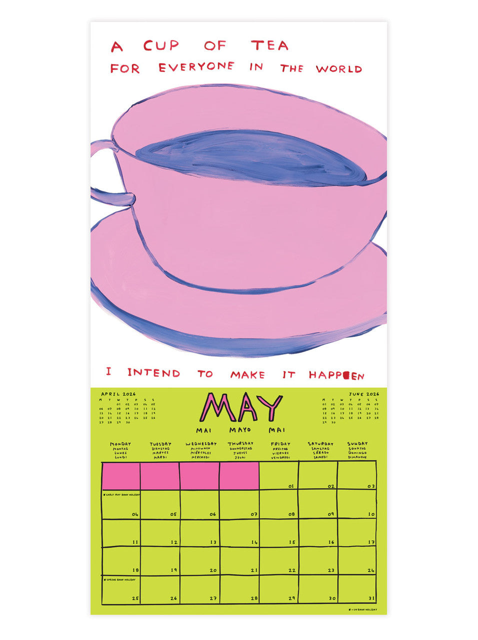 David Shrigley - 2026 Calendar