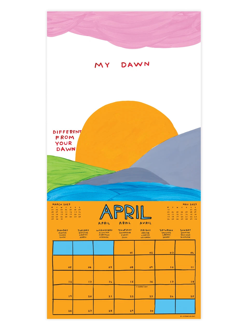David Shrigley - 2027 Calendar