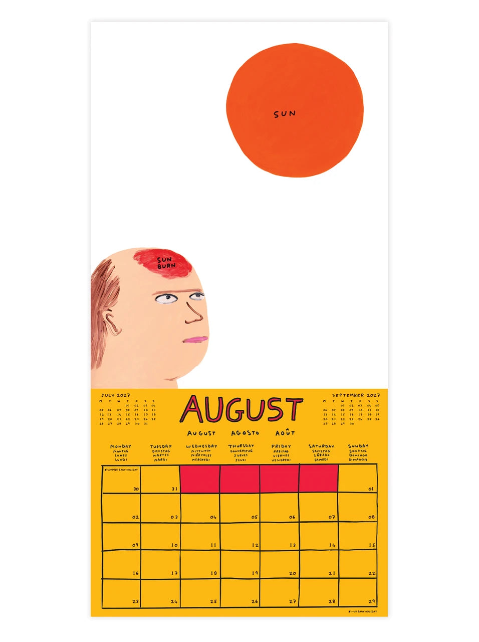 David Shrigley - 2027 Calendar
