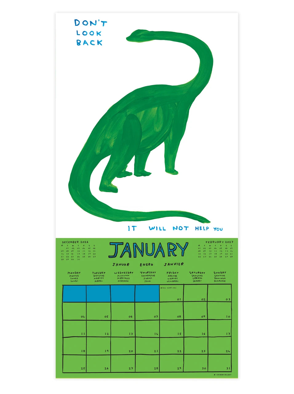David Shrigley - 2027 Calendar
