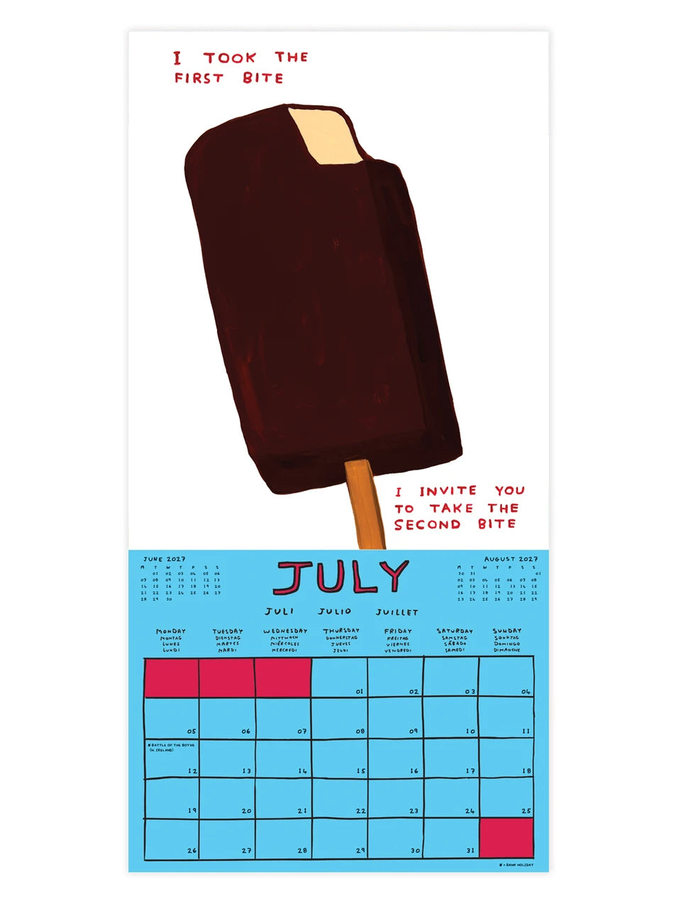 David Shrigley - 2027 Calendar