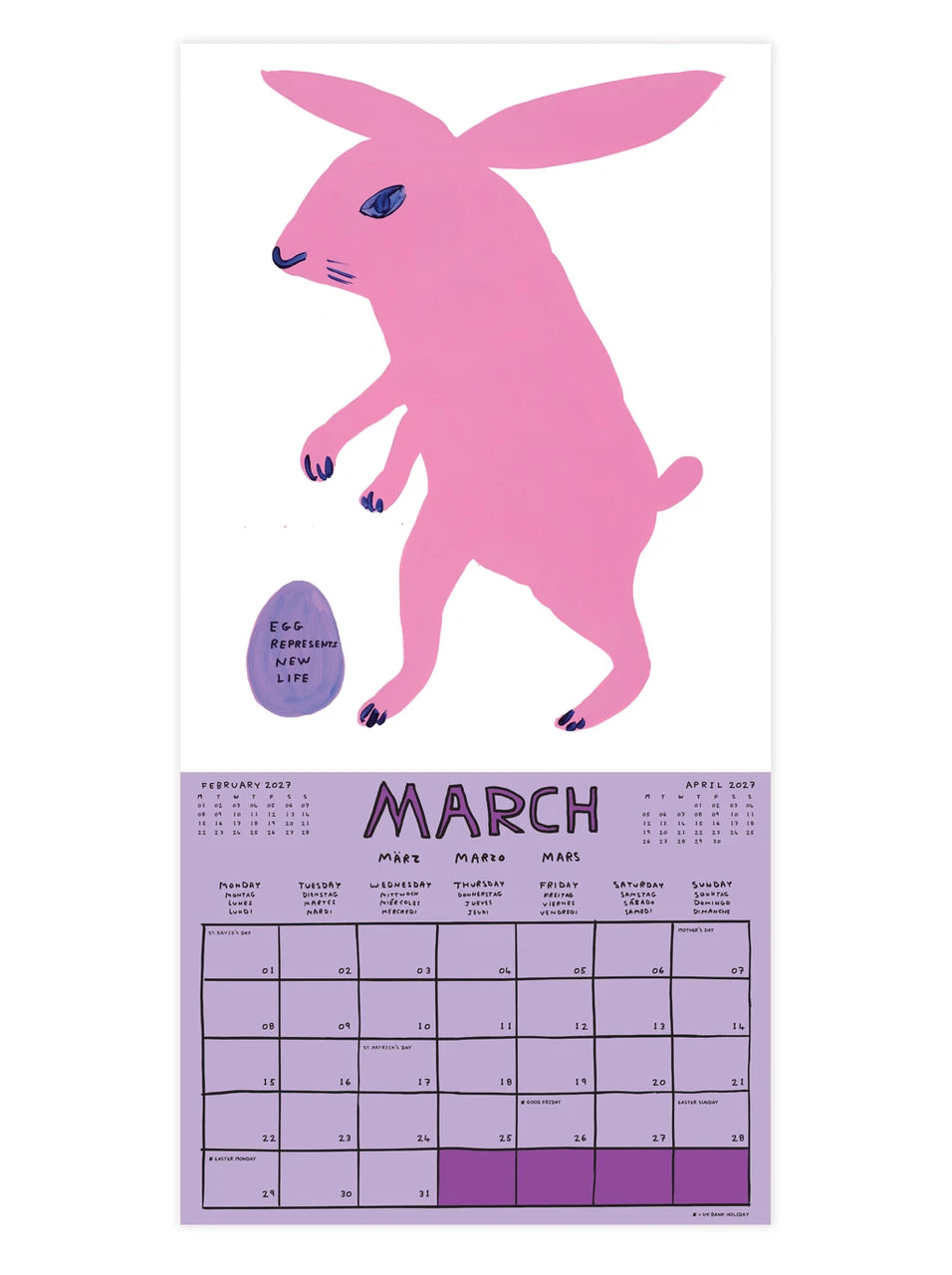 David Shrigley - 2027 Calendar
