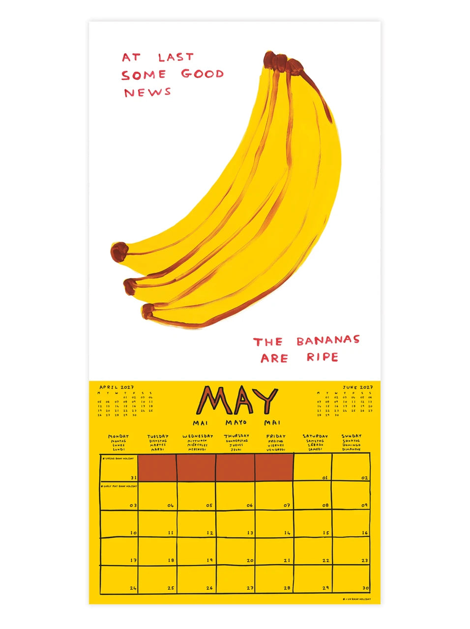 David Shrigley - 2027 Calendar