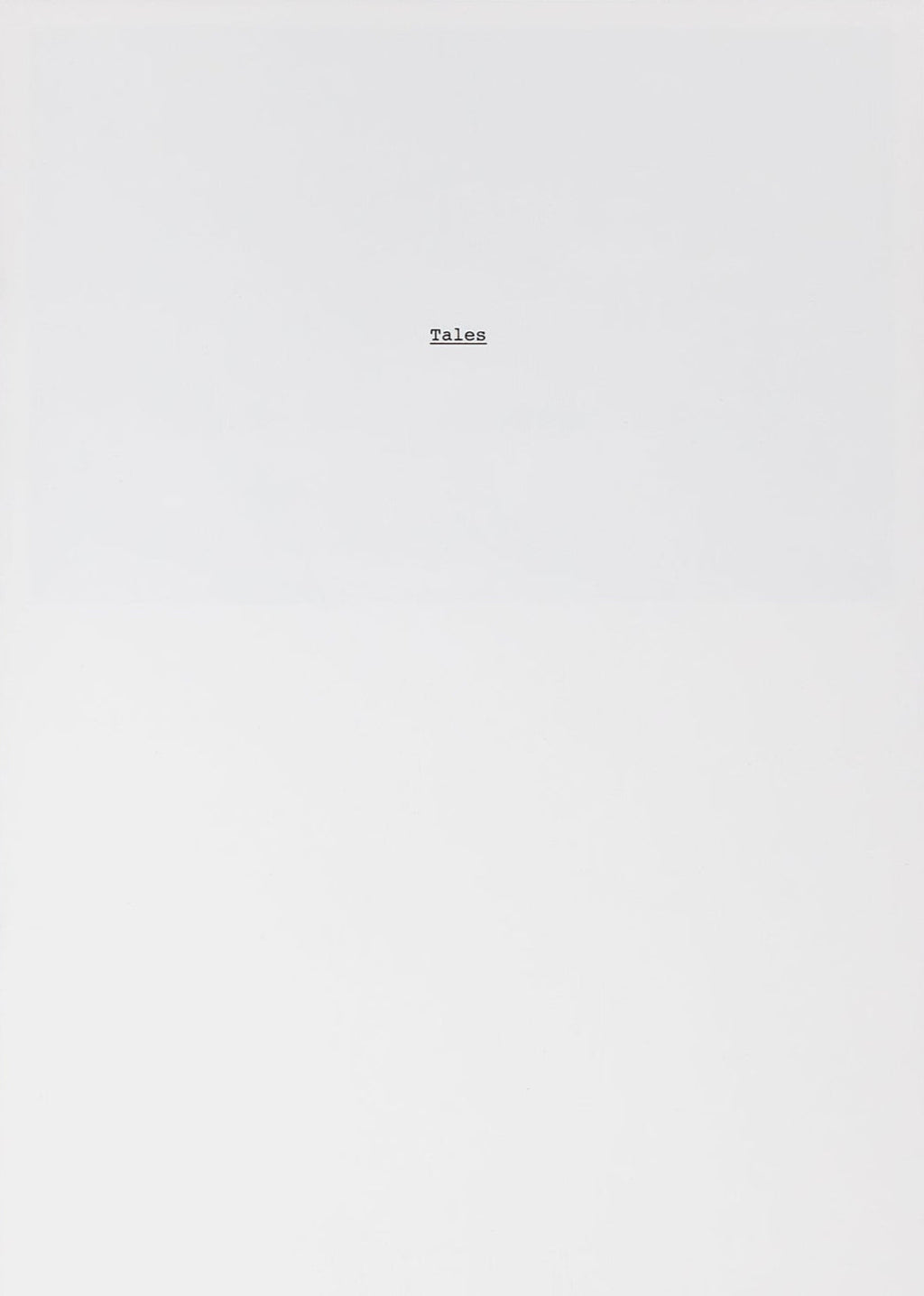 Daniel Gustav Cramer - Tales 104 (Nagara River, Gifu-ken, Japan, July 2019)