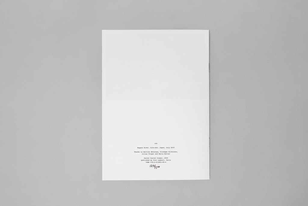 Daniel Gustav Cramer - Tales 104 (Nagara River, Gifu-ken, Japan, July 2019)