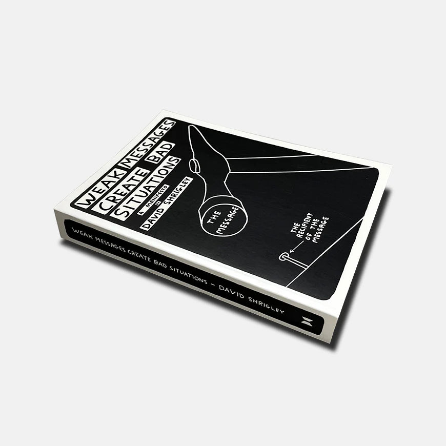 David Shrigley - Weak messages create bad situations: a manifesto