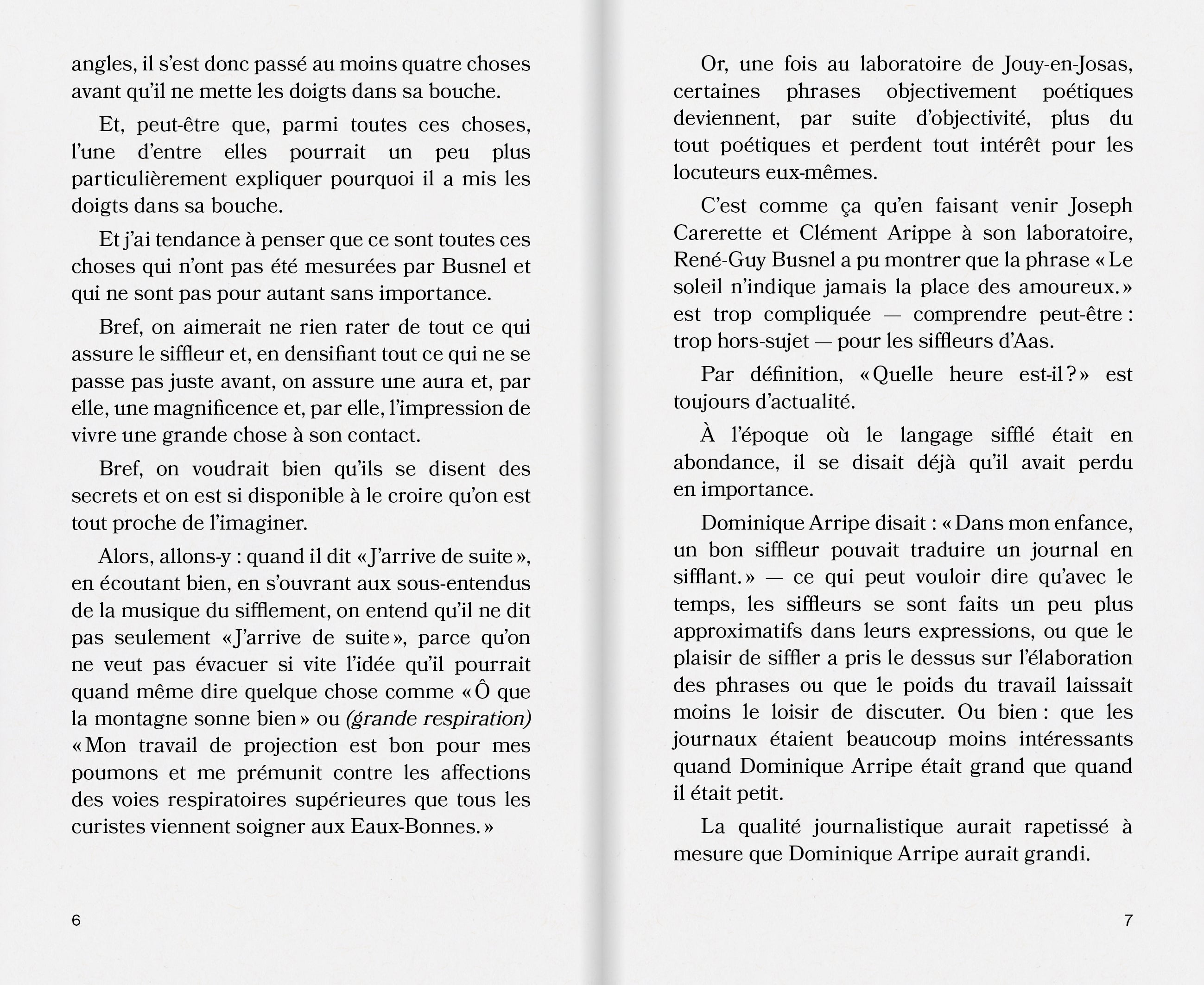 David Christoffel - Les siffleurs d'Aas