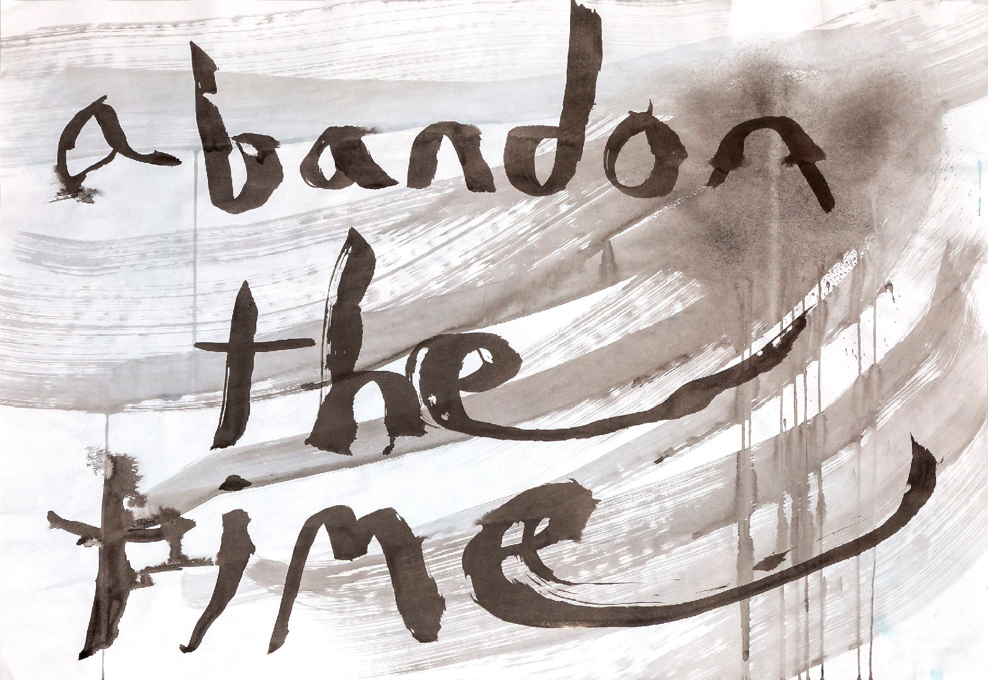 David Horvitz - Abandon the time