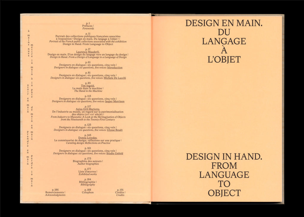 Design in Hand – From Language to Design – Galerie Nationale du Design, Saint-Étienne