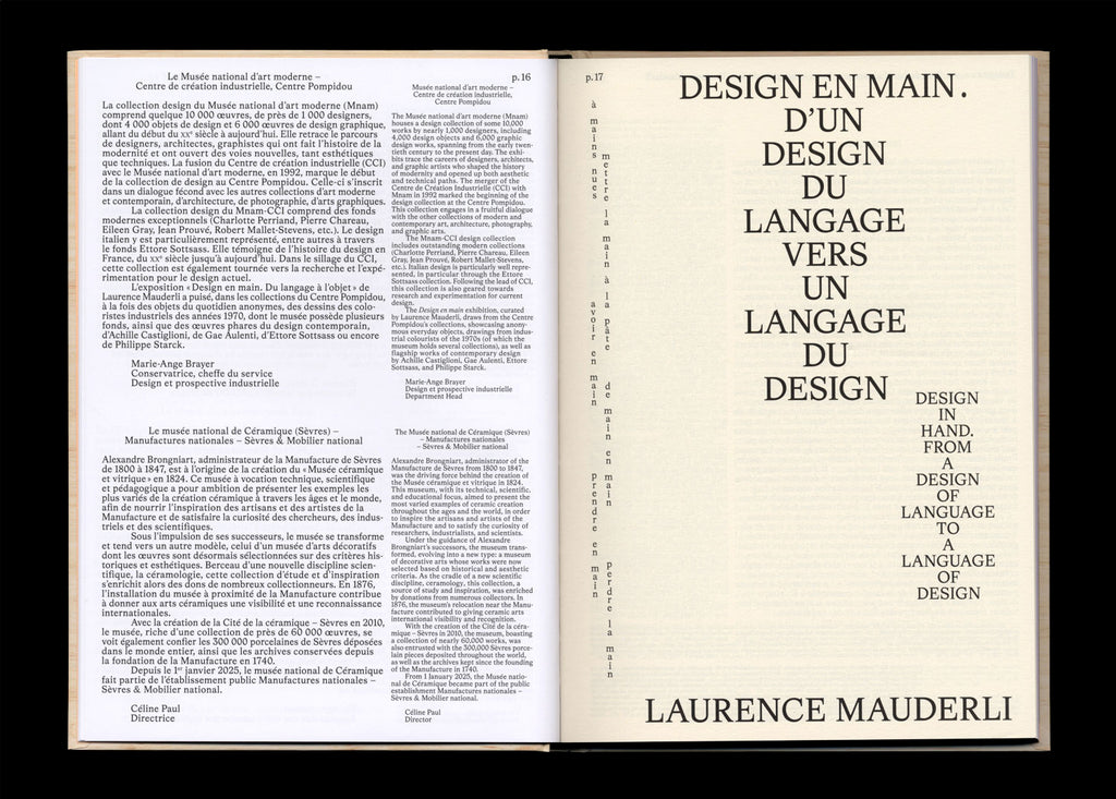 Design in Hand – From Language to Design – Galerie Nationale du Design, Saint-Étienne