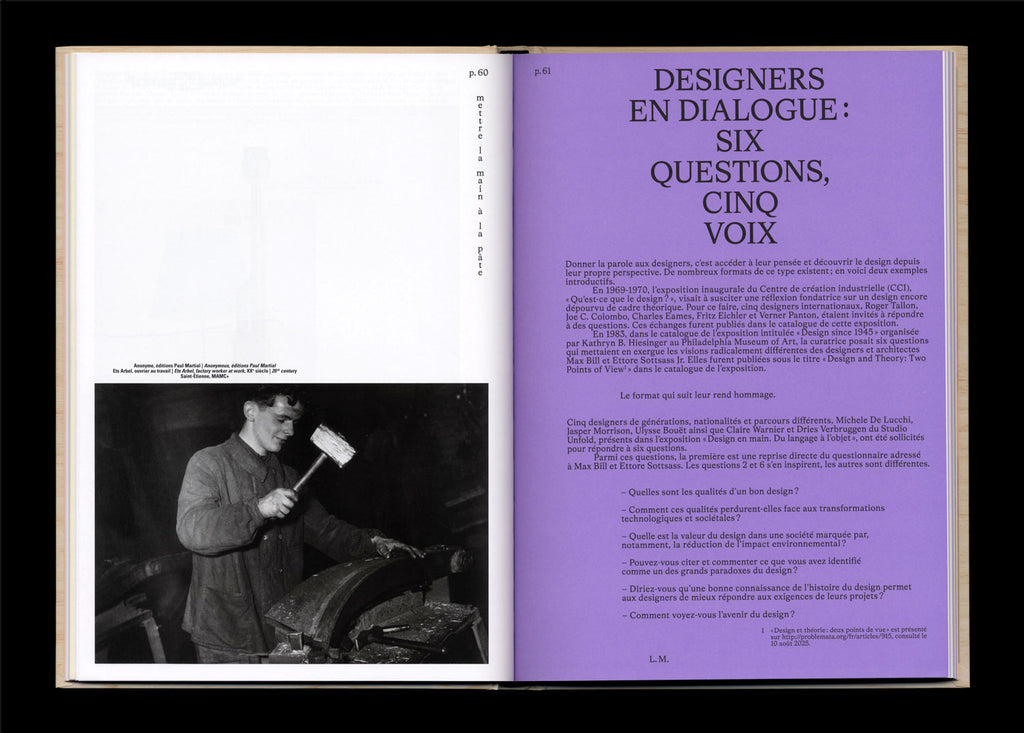Design in Hand – From Language to Design – Galerie Nationale du Design, Saint-Étienne
