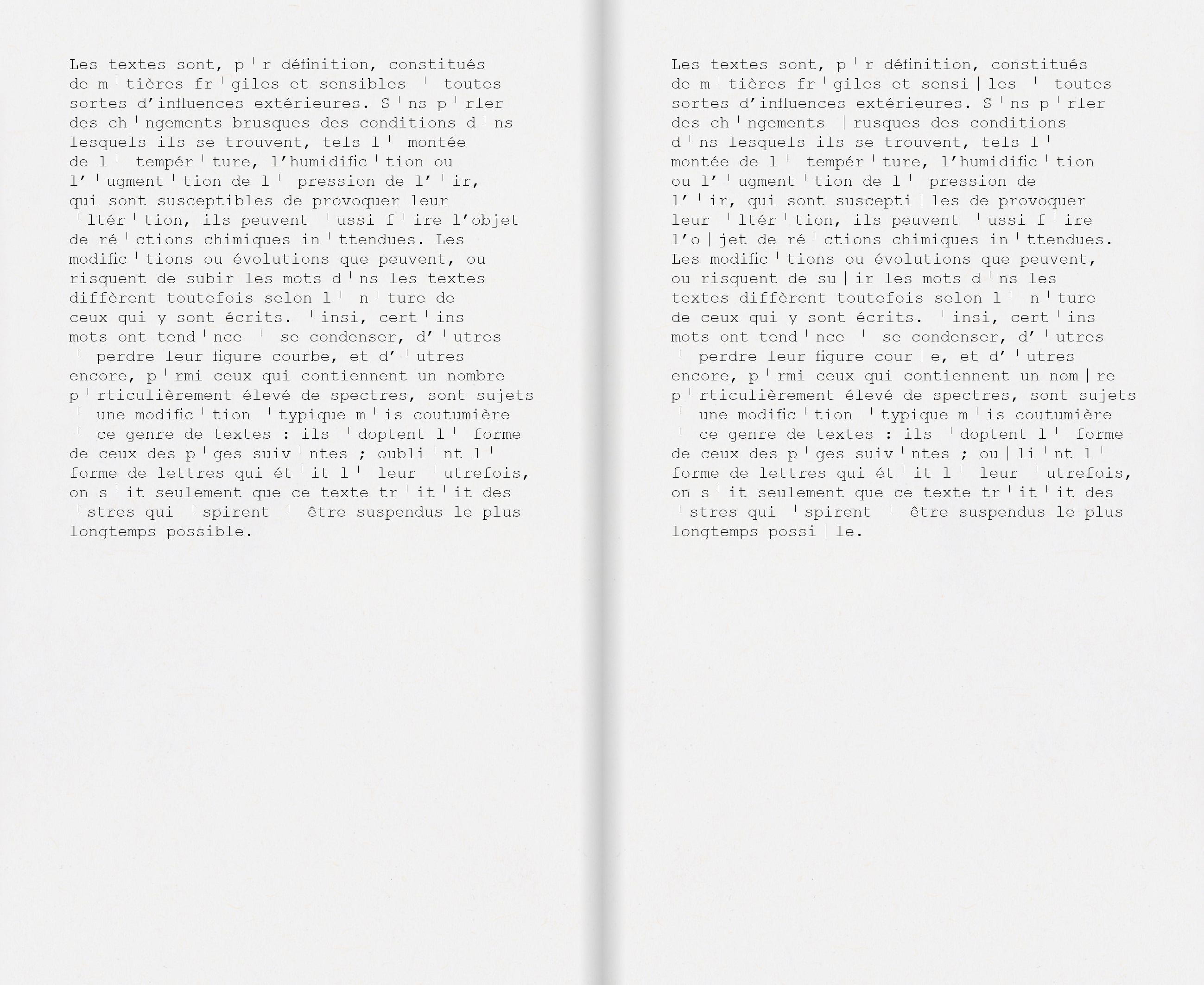 Angela Detanico, Rafael Lain, Ryoko Sekiguchi - Matières Fragiles